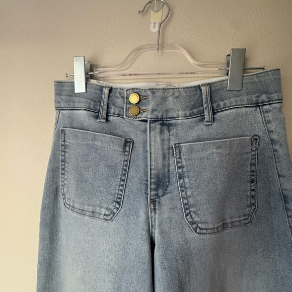 Wit & Wisdom Light Blue Flare Jeans - Picture 8 of 9